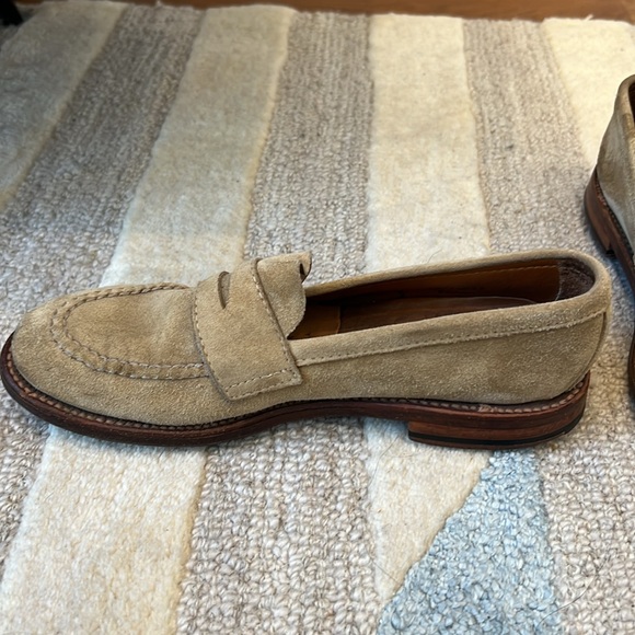 Men’s Alden unlined Penny Moc Suede Loafers US6D - Picture 3 of 8